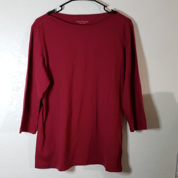 Isaac Mizrahi Large Magenta Red - Picture 1 of 3